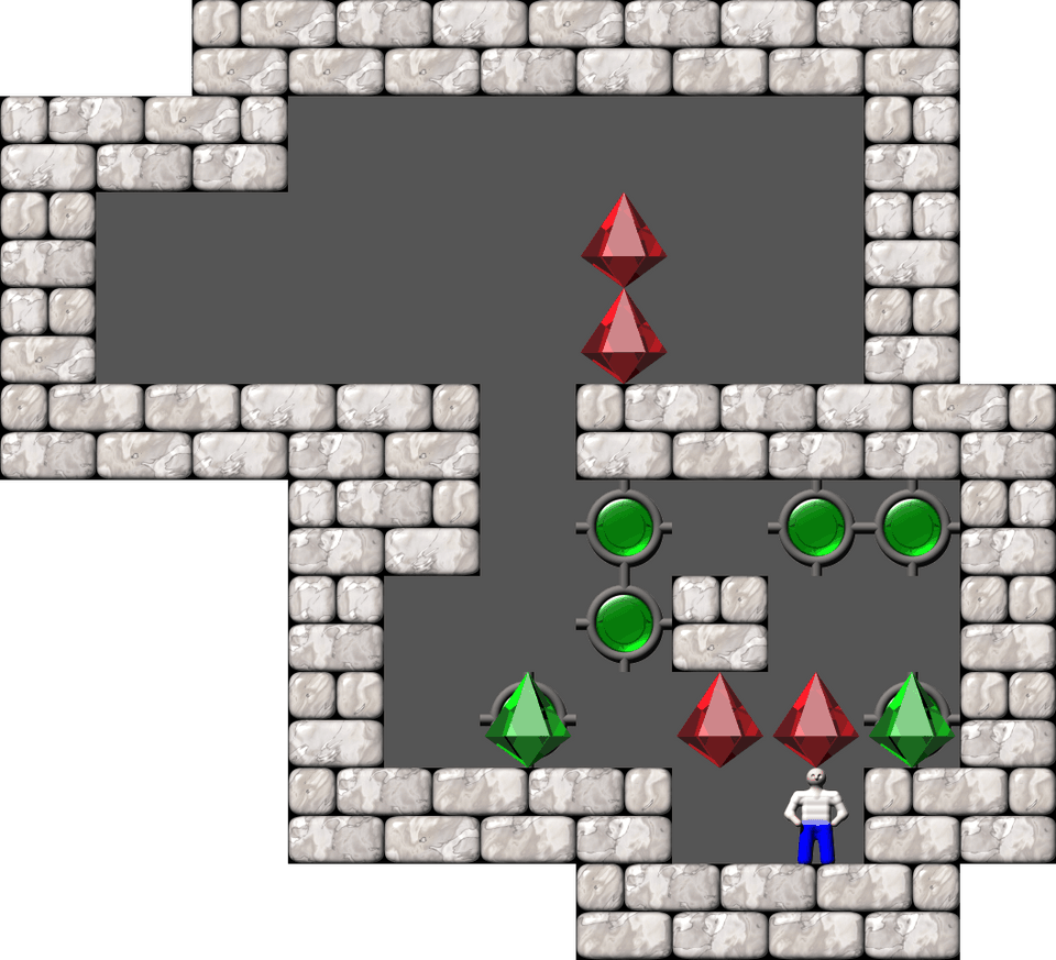 Sokoban Li Jin You Collection level 186